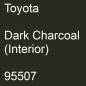 Preview: Toyota, Dark Charcoal (Interior), 95507.